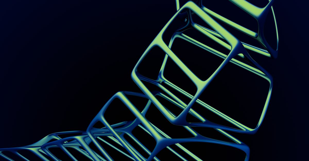Abstract 3D-rendered digital artwork illustrating a comparison of the best AI image generators in 2026
